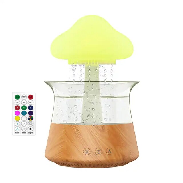 Rain Cloud Humidifier Electric Fragrance Air Fresh Humidification  Small Luminous 3D With 7-color USB Aroma Diffuser - Jack of All Trends