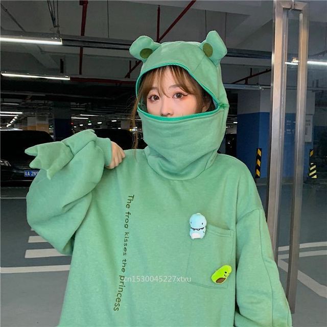 Unisex Frog Zipper Hoodie - Jack of All Trends