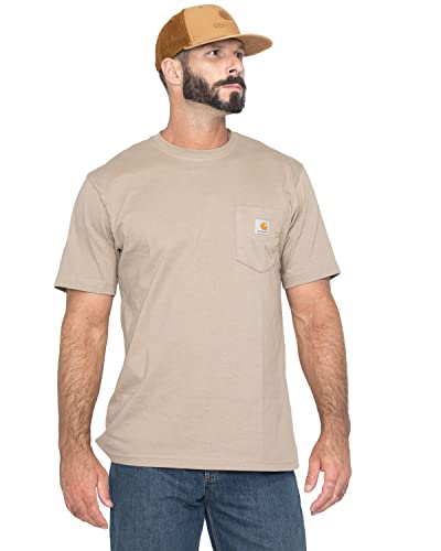 Men's Loose Fit Heavyweight Short-Sleeve Pocket T-Shirt - Jack of All Trends