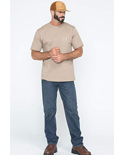 Men's Loose Fit Heavyweight Short-Sleeve Pocket T-Shirt - Jack of All Trends