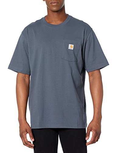 Men's Loose Fit Heavyweight Short-Sleeve Pocket T-Shirt - Jack of All Trends