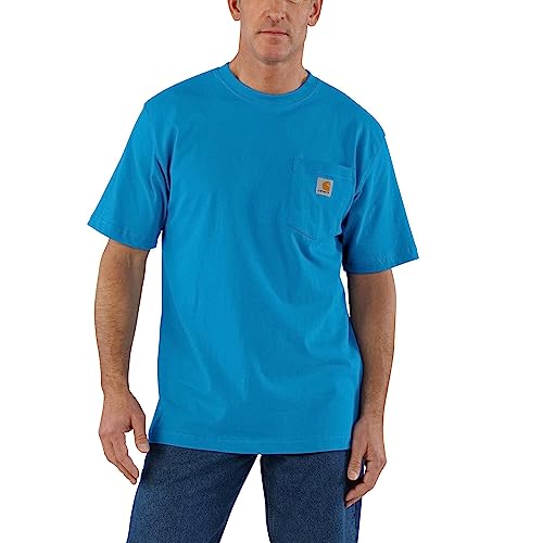 Men's Loose Fit Heavyweight Short-Sleeve Pocket T-Shirt - Jack of All Trends