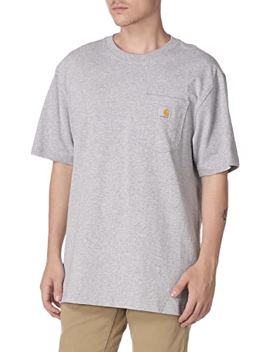 Men's Loose Fit Heavyweight Short-Sleeve Pocket T-Shirt - Jack of All Trends