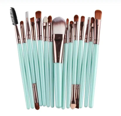 15 Pcs Cosmetic Makeup Brush