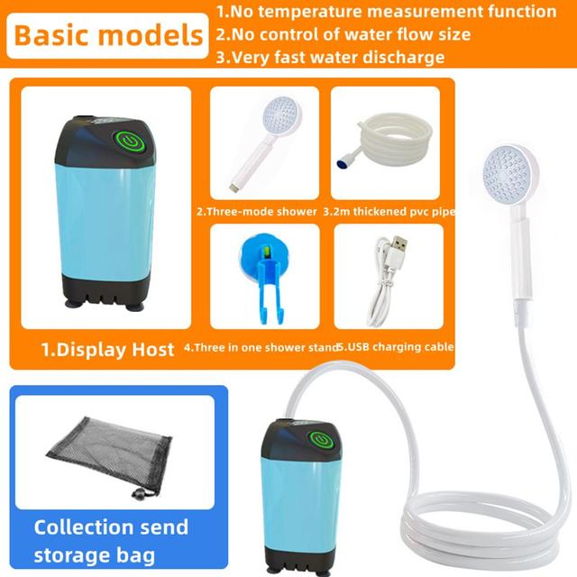 Portable Rechargeable Shower Set - Jack of All Trends