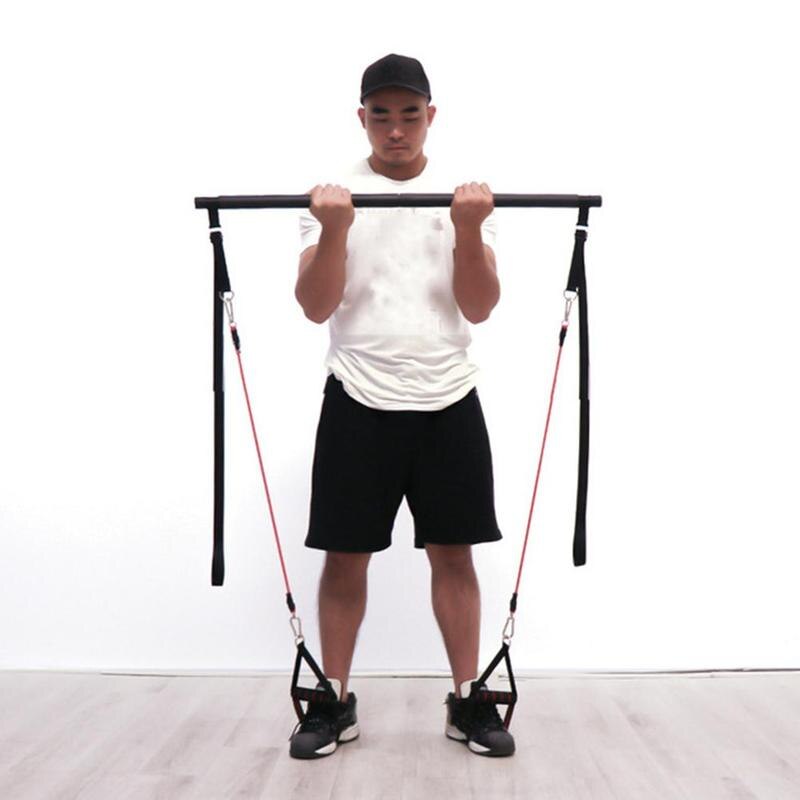 Portable Pilates Bar Kit with Resistance Bands: Perfect Home Gym Workout - Jack of All Trends