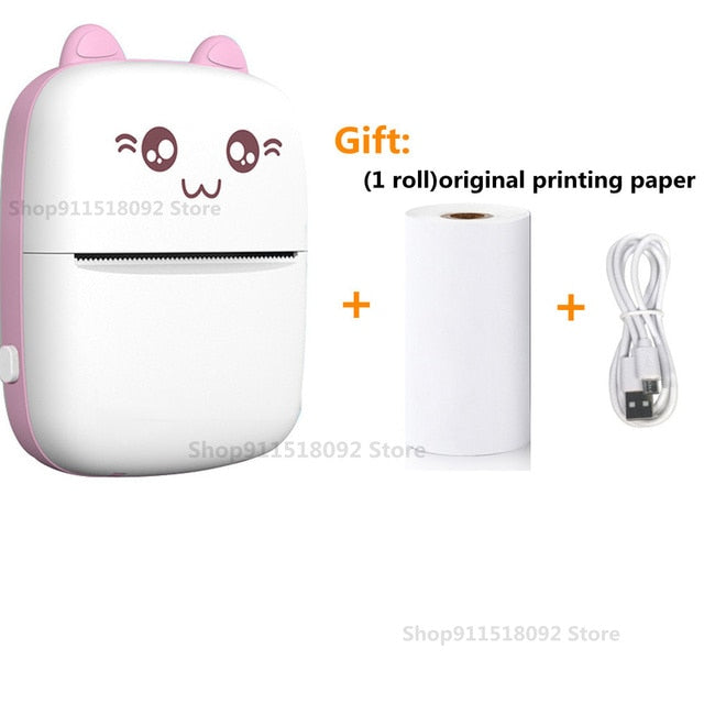 Cat Shape Mini Printer - Jack of All Trends