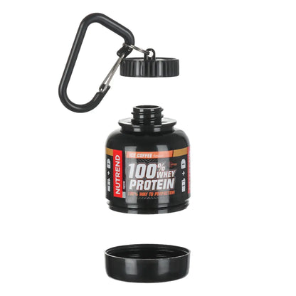 Mini Protein Powder Bottle Keychain