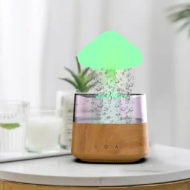 Rain Cloud Humidifier Electric Fragrance Air Fresh Humidification  Small Luminous 3D With 7-color USB Aroma Diffuser - Jack of All Trends