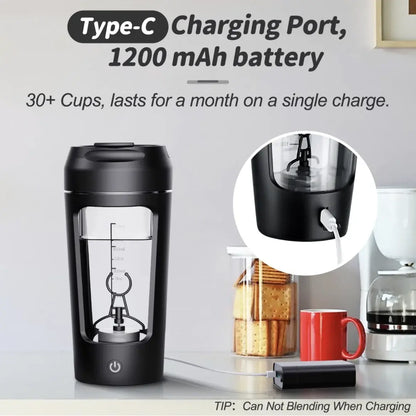 Electric Portable Shaker Bottle