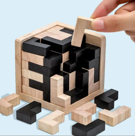 3D Cube Puzzle