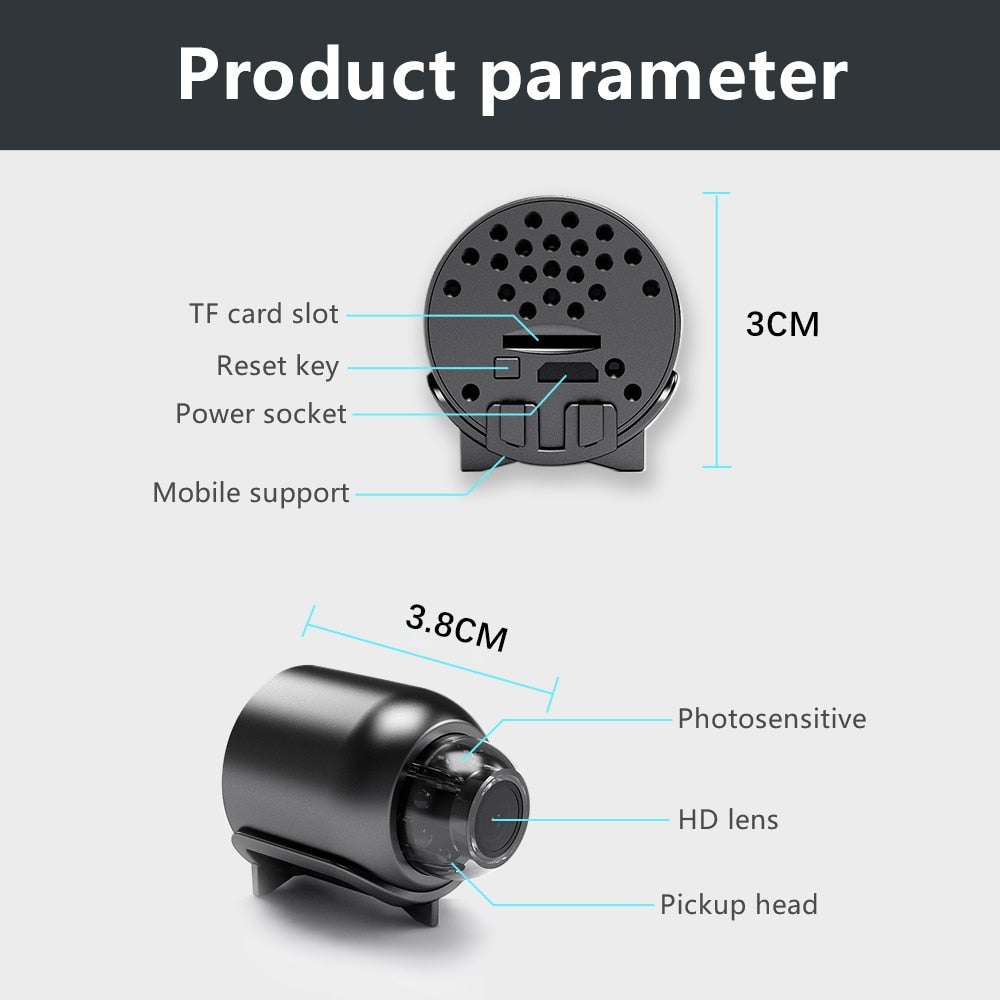 HD Mini Camera Wireless - Jack of All Trends