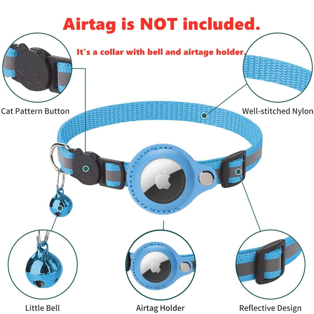 Reflective Airtag Collar