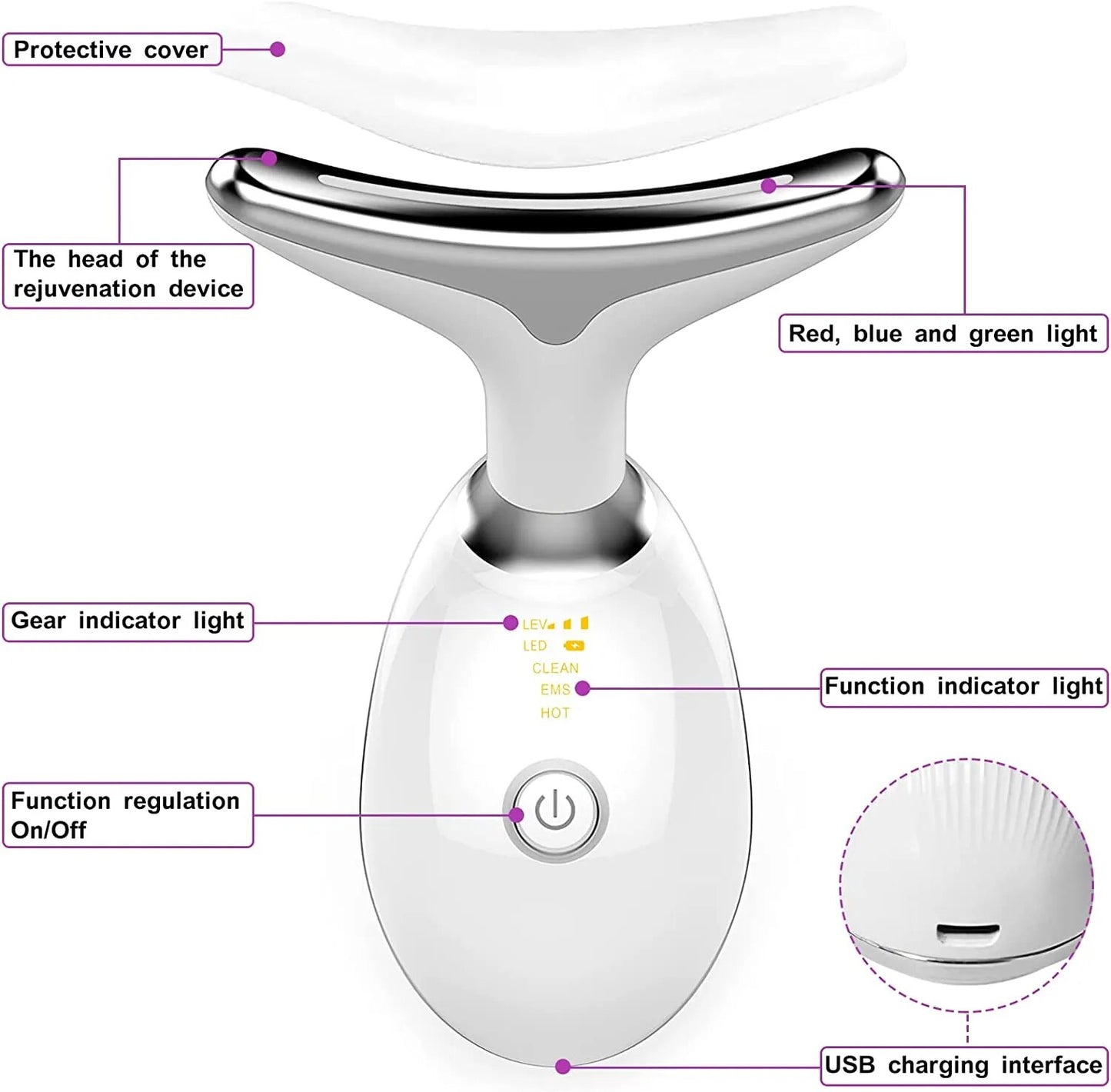 EMS Face Massager