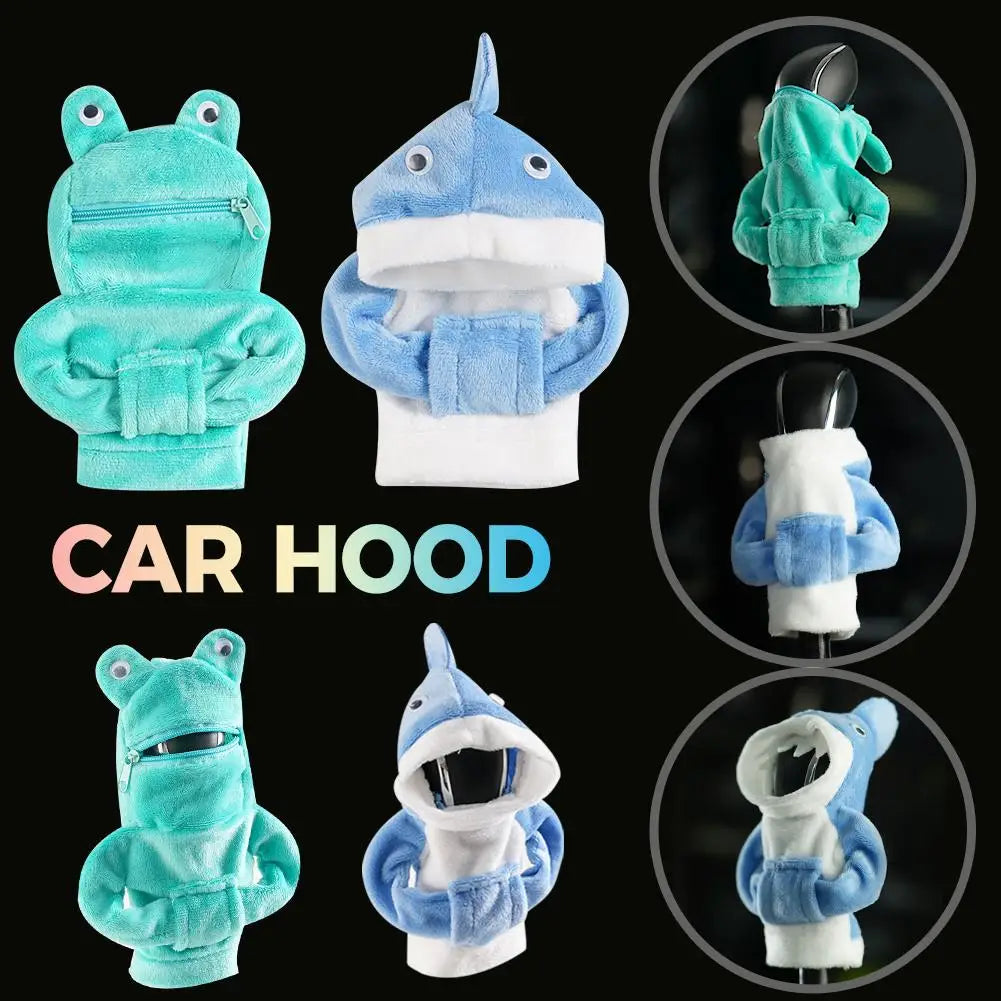 Shark Hoodie Gearshift Cover