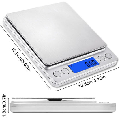 PrecisionPro™ 3000: Digital Kitchen and Jewelry Scale with Gram Accuracy - Jack of All Trends