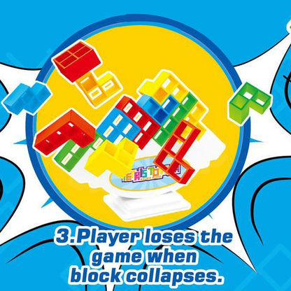 TetraStack: 3D Tower Stacking Game for Kids - Balancing Puzzle Brick Toy - Jack of All Trends