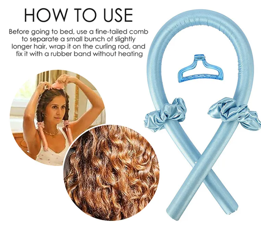 Heatless Curling Rod Headband - Jack of All Trends