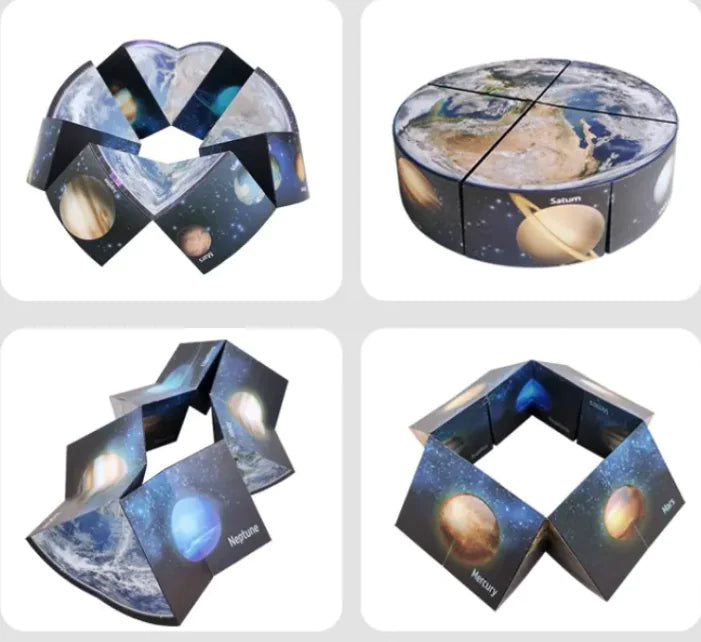 3D Infinite Magic Cube Geometry