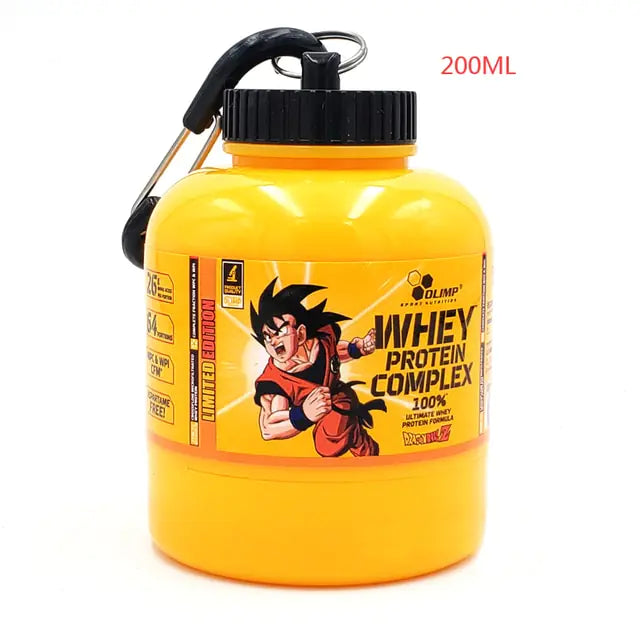 Mini Protein Powder Bottle Keychain