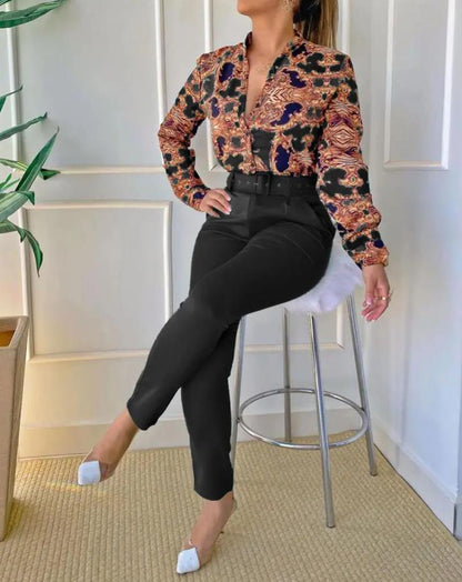 Elegant Office Wear Two Piece Sets - Jack of All Trends