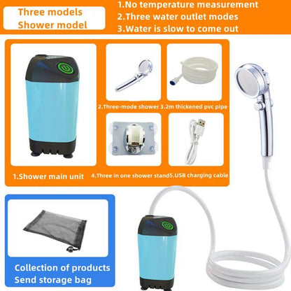 Portable Rechargeable Shower Set - Jack of All Trends