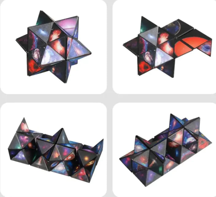 3D Infinite Magic Cube Geometry