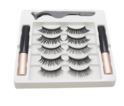 3D Eyelashes and Eyeliner Kit