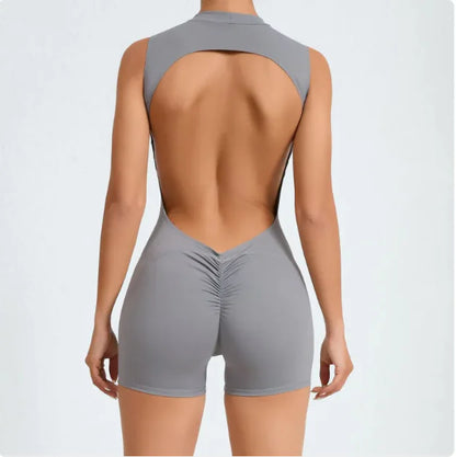 Backless Yoga Jumpsuit