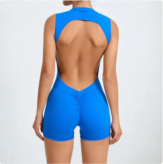 Backless Yoga Jumpsuit