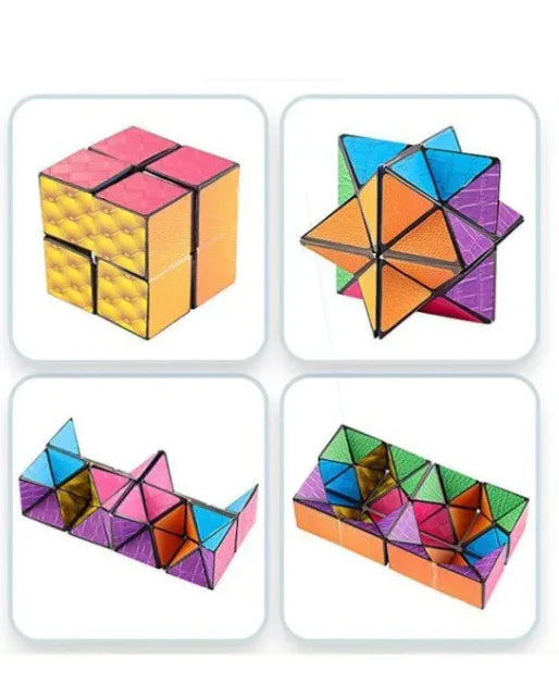 3D Infinite Magic Cube Geometry