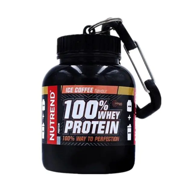 Mini Protein Powder Bottle Keychain