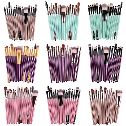 15 Pcs Cosmetic Makeup Brush