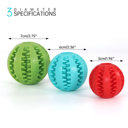 Rubber Balls Chewing Pet Toys - Jack of All Trends