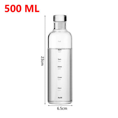 Water Bottle With Time Marker - Jack of All Trends