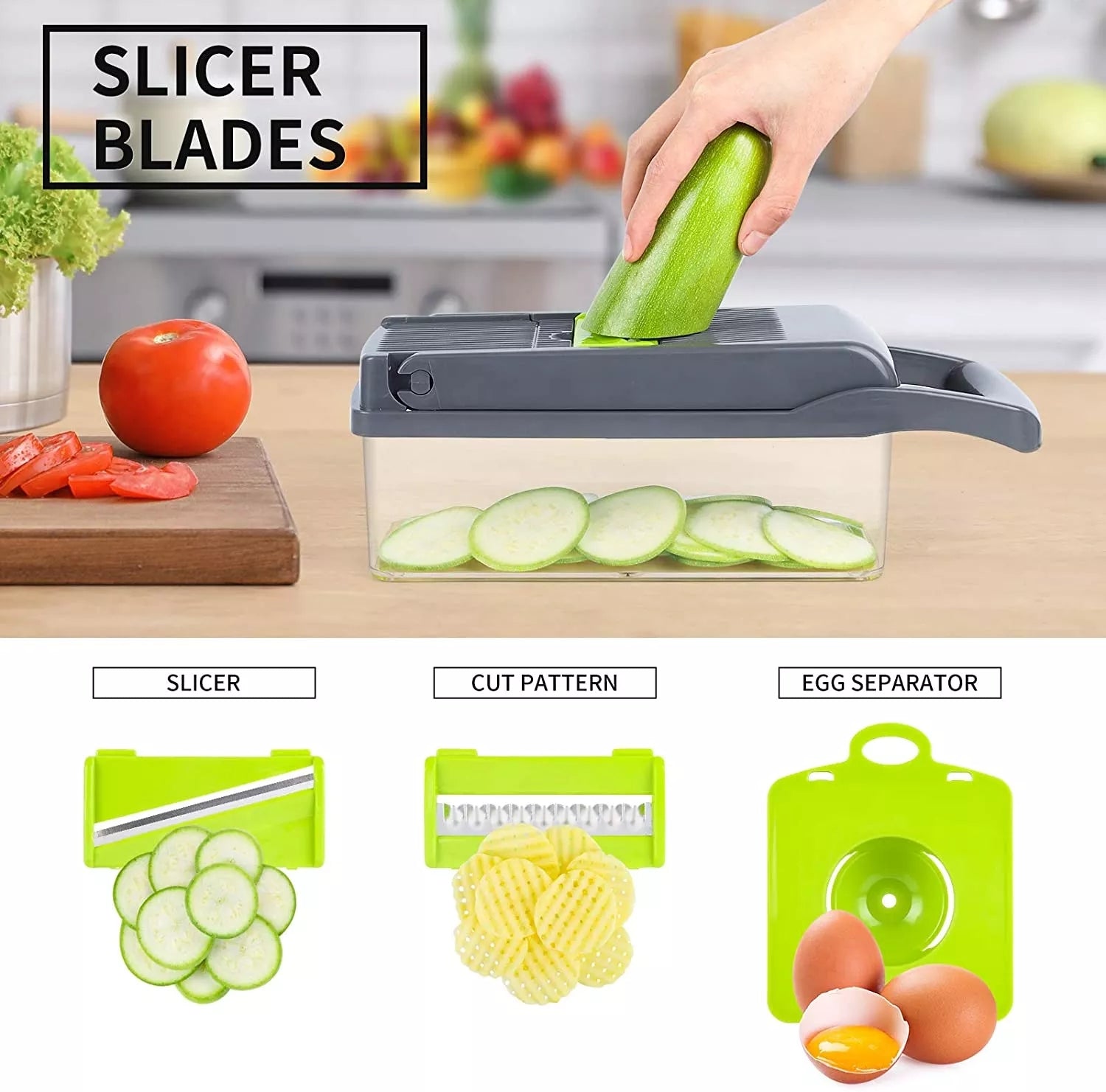 14 In 1 Multifunctional Vegetable Chopper - Jack of All Trends