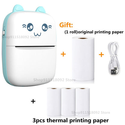 Cat Shape Mini Printer - Jack of All Trends