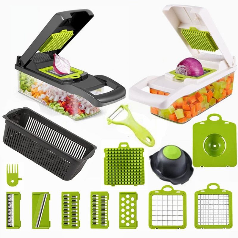 14 In 1 Multifunctional Vegetable Chopper - Jack of All Trends