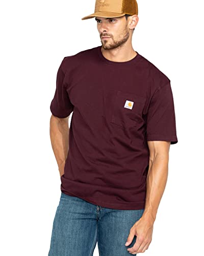 Men's Loose Fit Heavyweight Short-Sleeve Pocket T-Shirt - Jack of All Trends