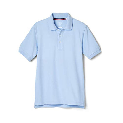 French Toast Boys' Short Sleeve Pique Polo Shirt in White - Jack of All Trends