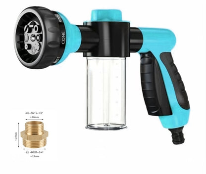 High-pressure Sprayer Nozzle Hose dog shower Gun 3 Mode Adjustable Pet Wash Cleaning bath Water Foam Soap Sprayer dog clean tool - Jack of All Trends