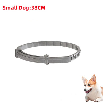 Pet Cat Dog Flea and Tick Remover Collar Anti-parasitic Necklace Adjustable Anti Flea Dog Collar for Puppy Cat Big Dog Products - Jack of All Trends