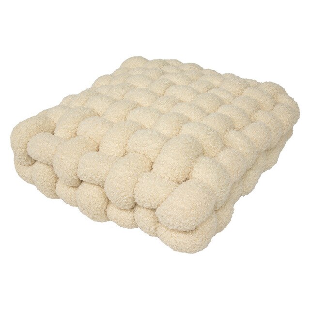 High End Lamb Fleece Back Cushion - Jack of All Trends