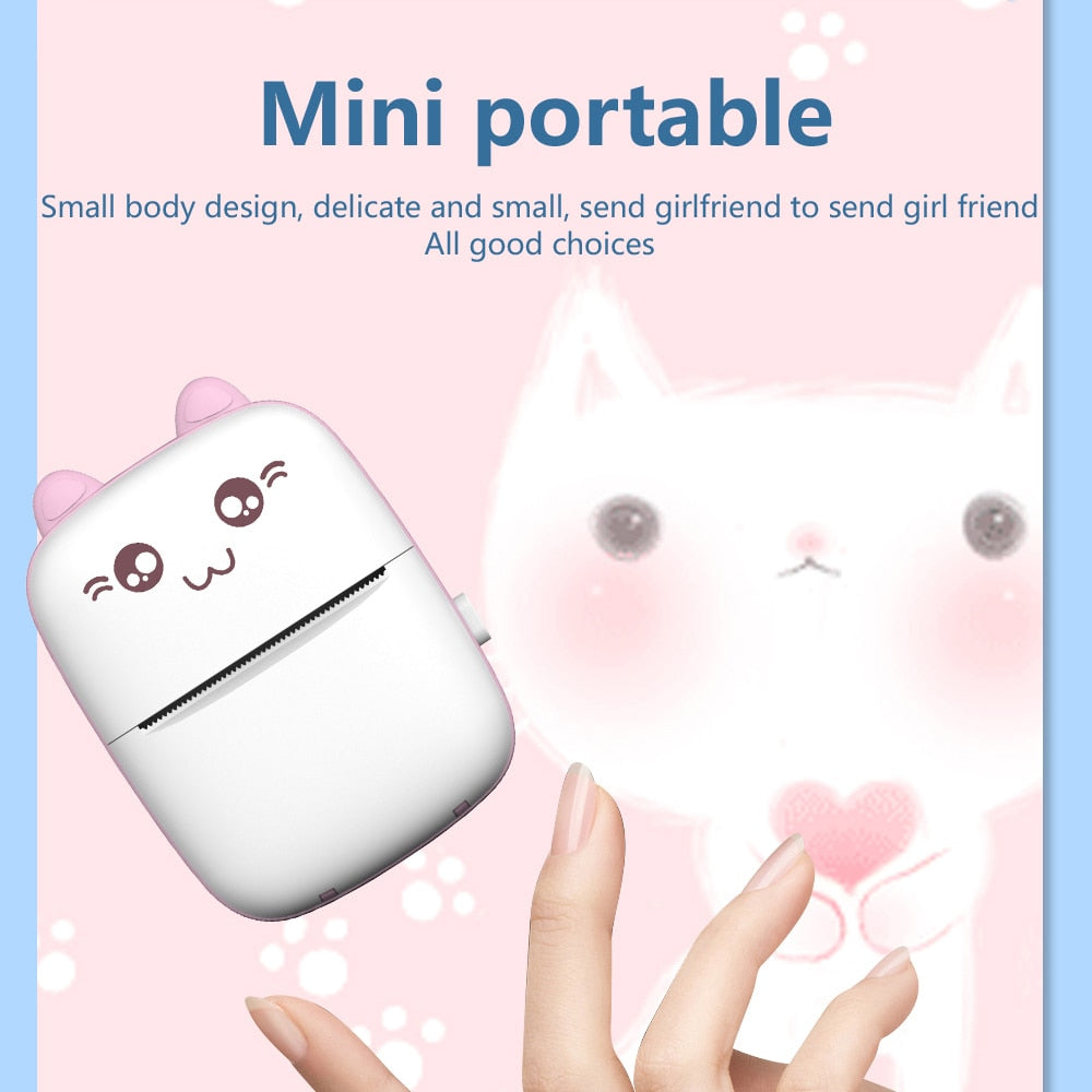 Cat Shape Mini Printer - Jack of All Trends