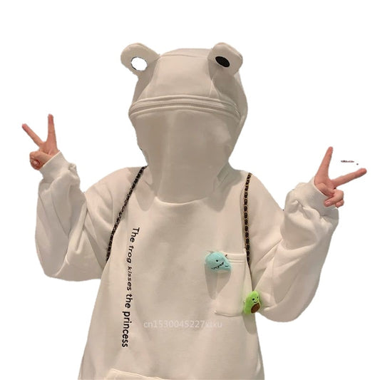 Unisex Frog Zipper Hoodie - Jack of All Trends