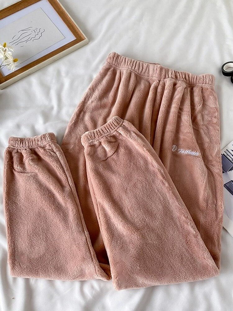 Winter Soft Velvet Pajamas Set - Jack of All Trends