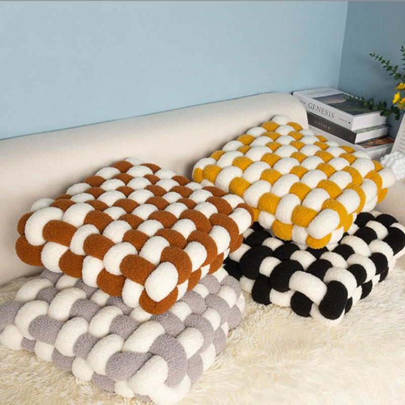 High End Lamb Fleece Back Cushion - Jack of All Trends