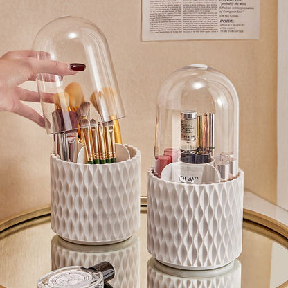 Rotating Makeup Brush Storage - Jack of All Trends