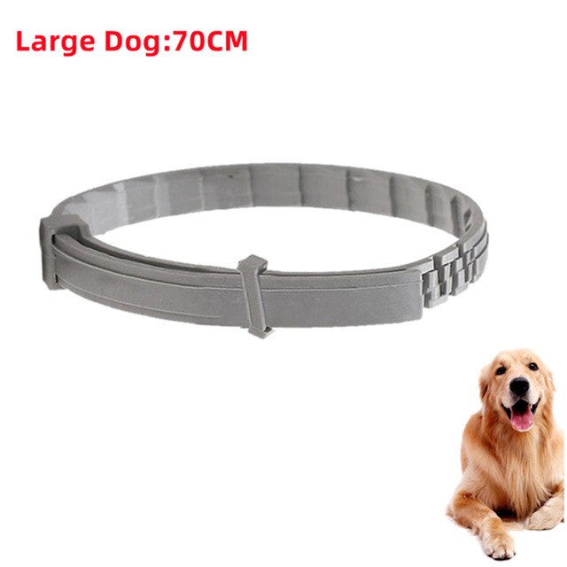 Pet Cat Dog Flea and Tick Remover Collar Anti-parasitic Necklace Adjustable Anti Flea Dog Collar for Puppy Cat Big Dog Products - Jack of All Trends