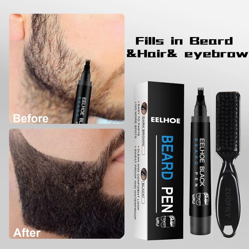 Beard Enhancer Brush Pen Kit - Jack of All Trends